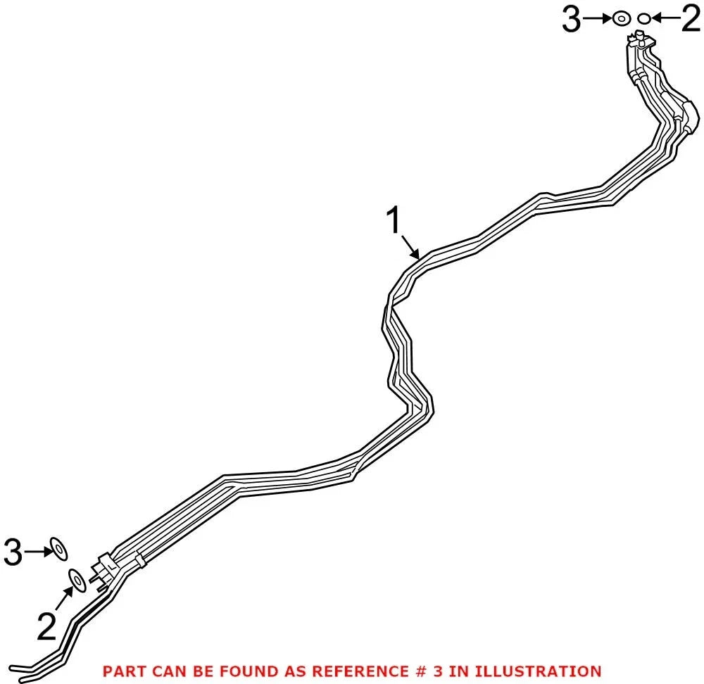 A/C Line O-Ring for Ram 1500, ProMaster 3500 (OEM)