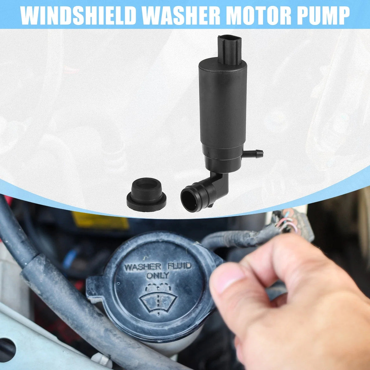 Windshield Washer Motor Pump for Toyota Corolla (2001–2007)