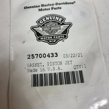 OEM 25700433 Oil Jet Gasket for Harley-Davidson