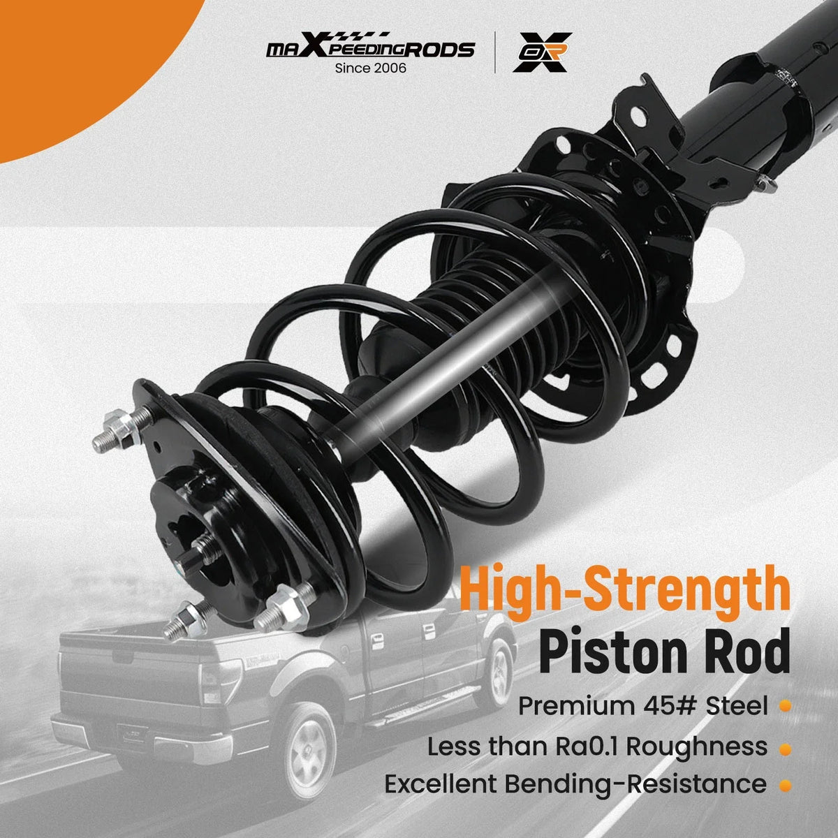 Quick Struts Assembly with Shock and Coil Spring for 2015-2023 Ford Mustang