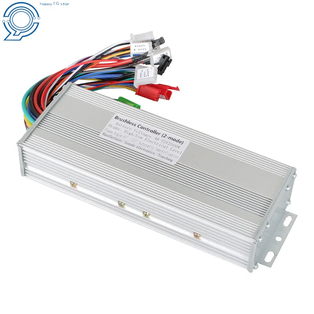 2000W Motor Speed Controller for E-bike Scooter (48V–72V)