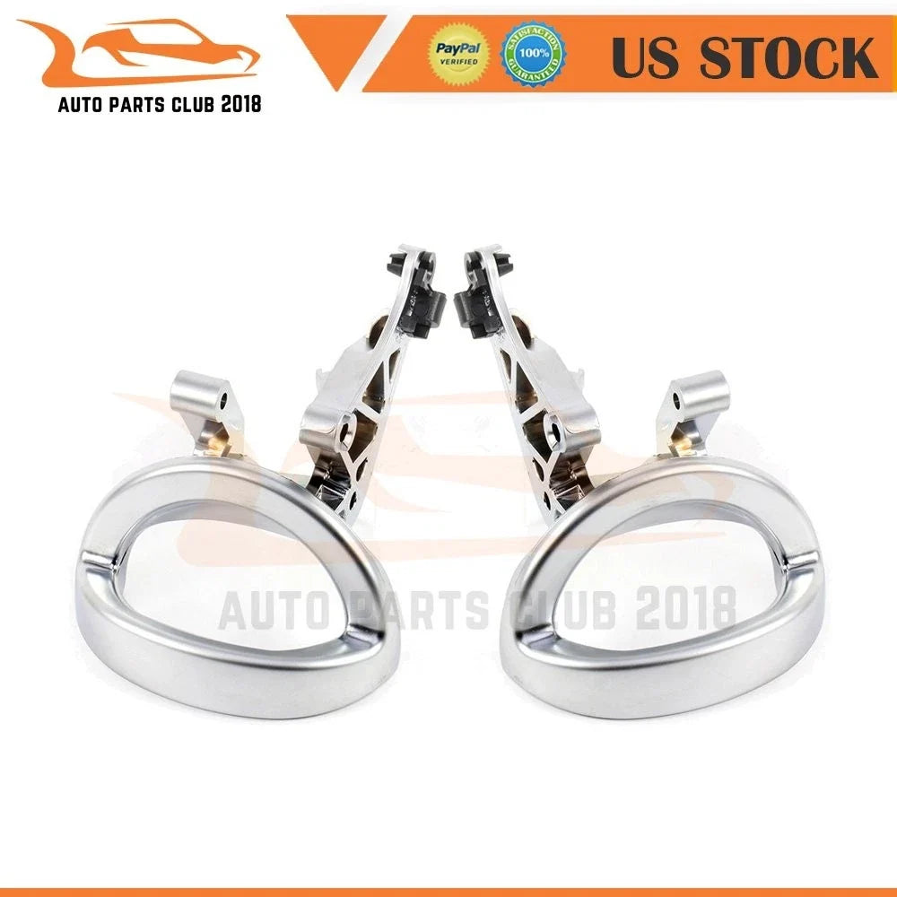 Set of 2 Chrome Interior Door Handles for Dodge Nitro (2007–2012)
