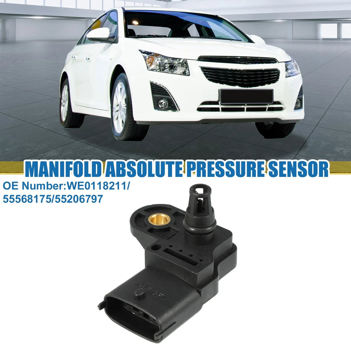 Manifold Absolute Pressure Sensor WE0118211/55568175 for Buick Encore (2013–2020)