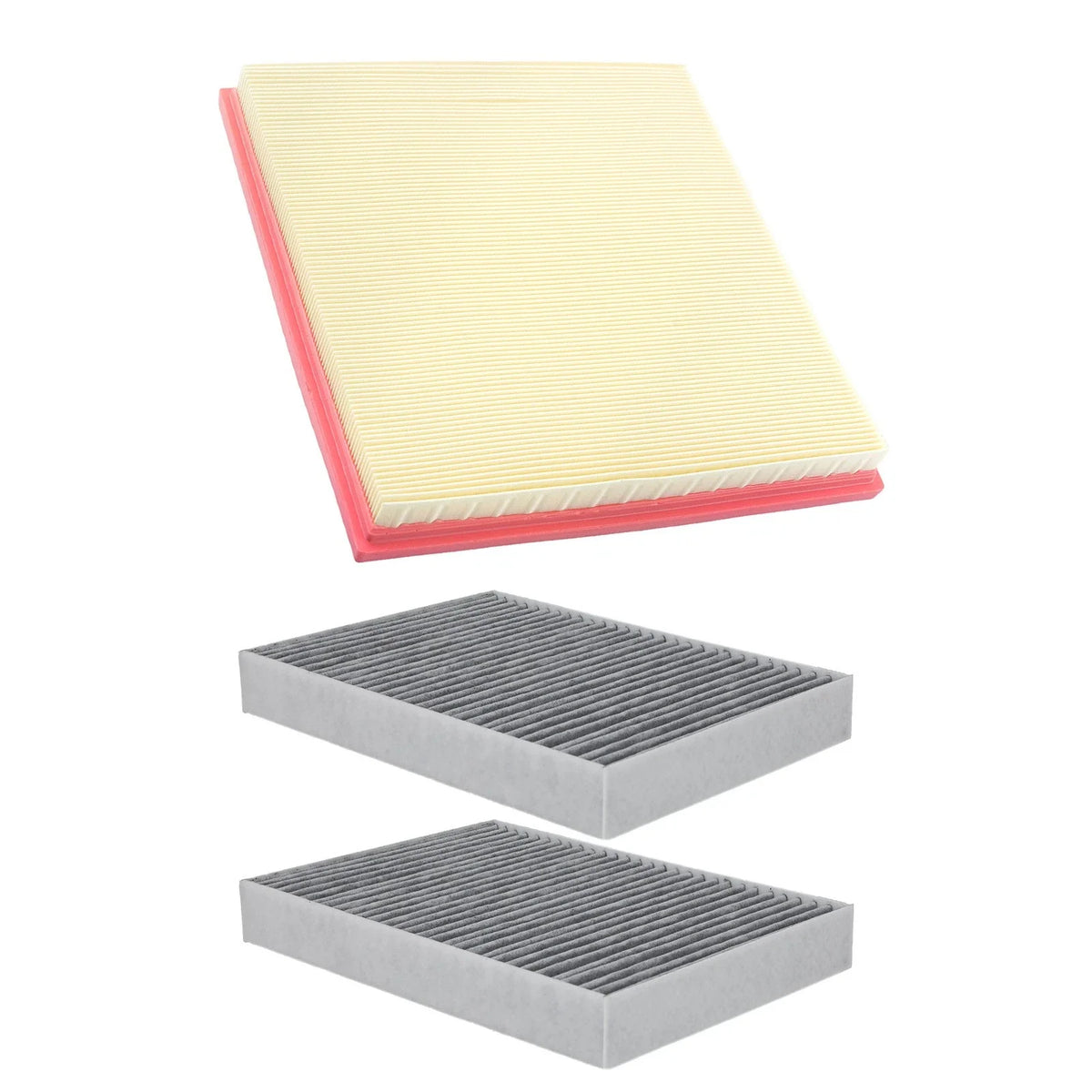 Engine Air Filter Cabin Set of 3 for BMW 530i (2017-2018) & X6 (2019)