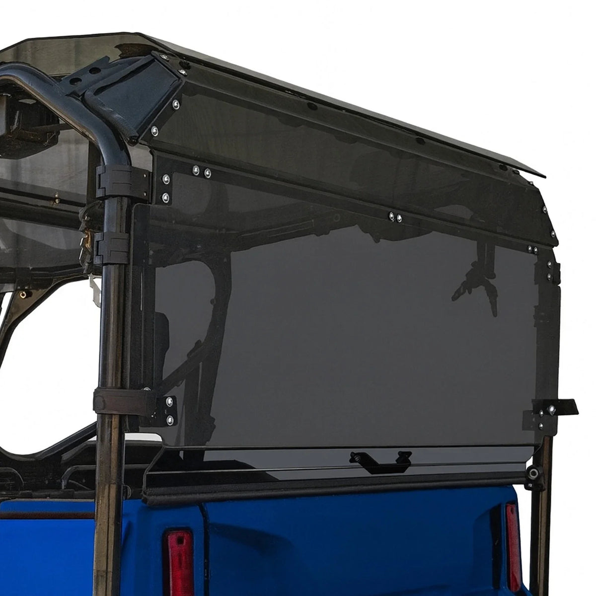 Rear Windshield Smoke w/ Install Kit for Honda Pioneer 1000-5 2016-2023