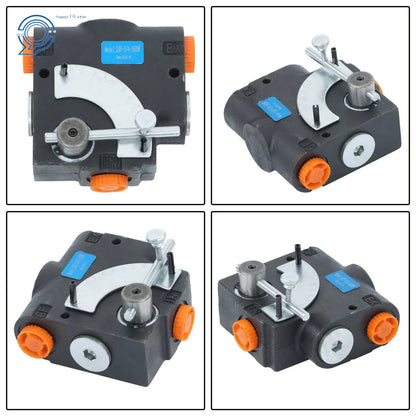 Variable Flow Control Valve - Hydraulic Adjustable 3000 PSI #8 SAE Ports