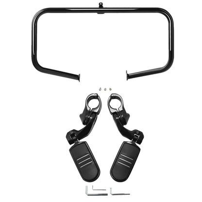 Foot Pegs for Engine Guard Crash Bar on Harley Touring 2009-2025