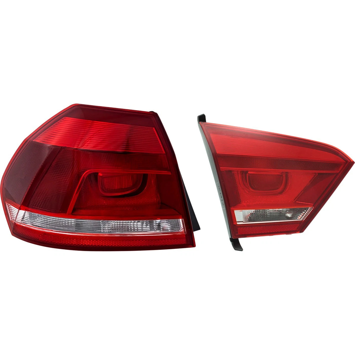 Set of 2 Tail Lights for VW Passat (Driver Left Side)