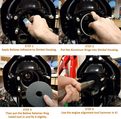 Bellow Retainer Ring Installation Tool for Mercruiser Alpha One Gen 2