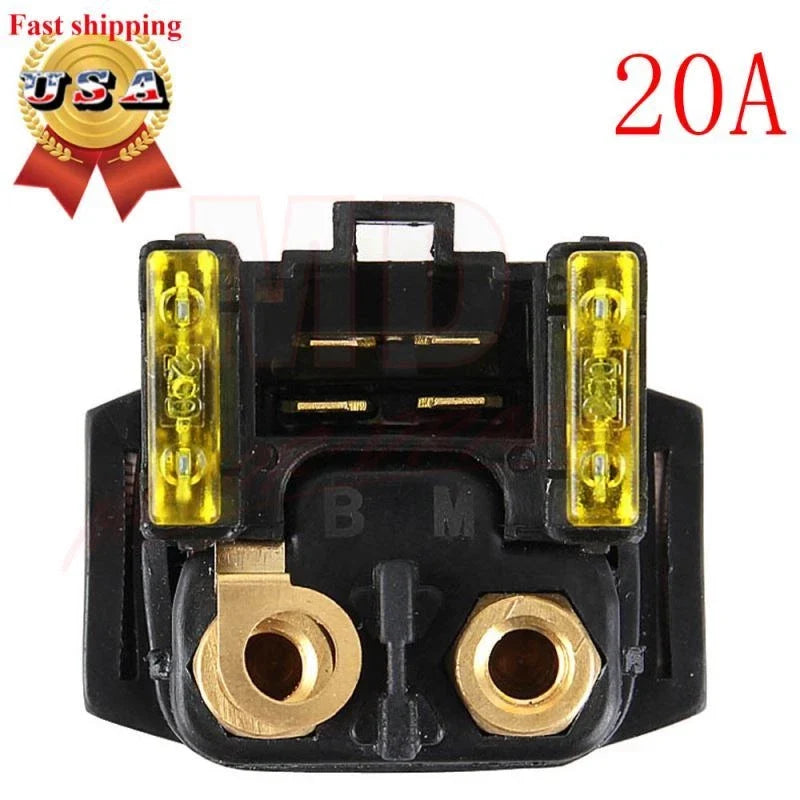 20A Starter Relay Solenoid for Yamaha Rhino 450 YXR450 (2006–2009)