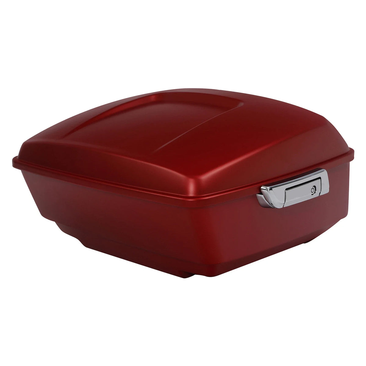 King Trunk for 2014-2024 Harley Touring Glide - Wicked Red Denim