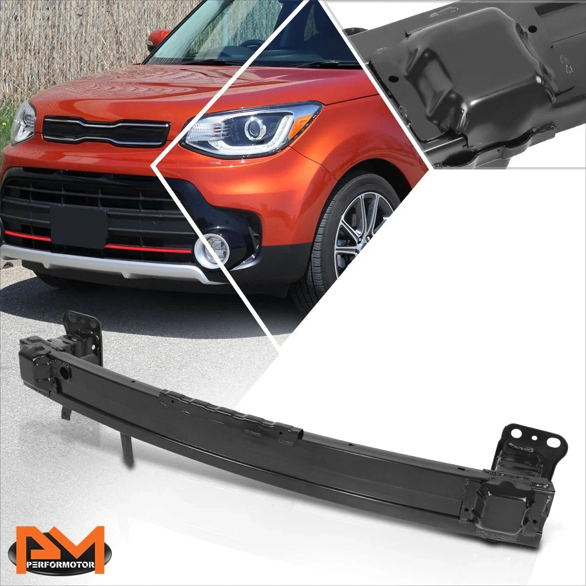 Front Bumper Reinforcement for 2018-2019 Kia Soul