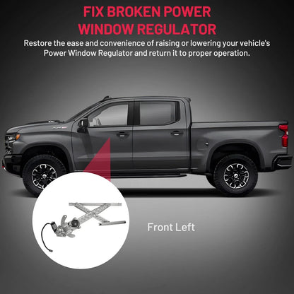 1997 Ford F-150 F-250 Power Window Regulator with Motor