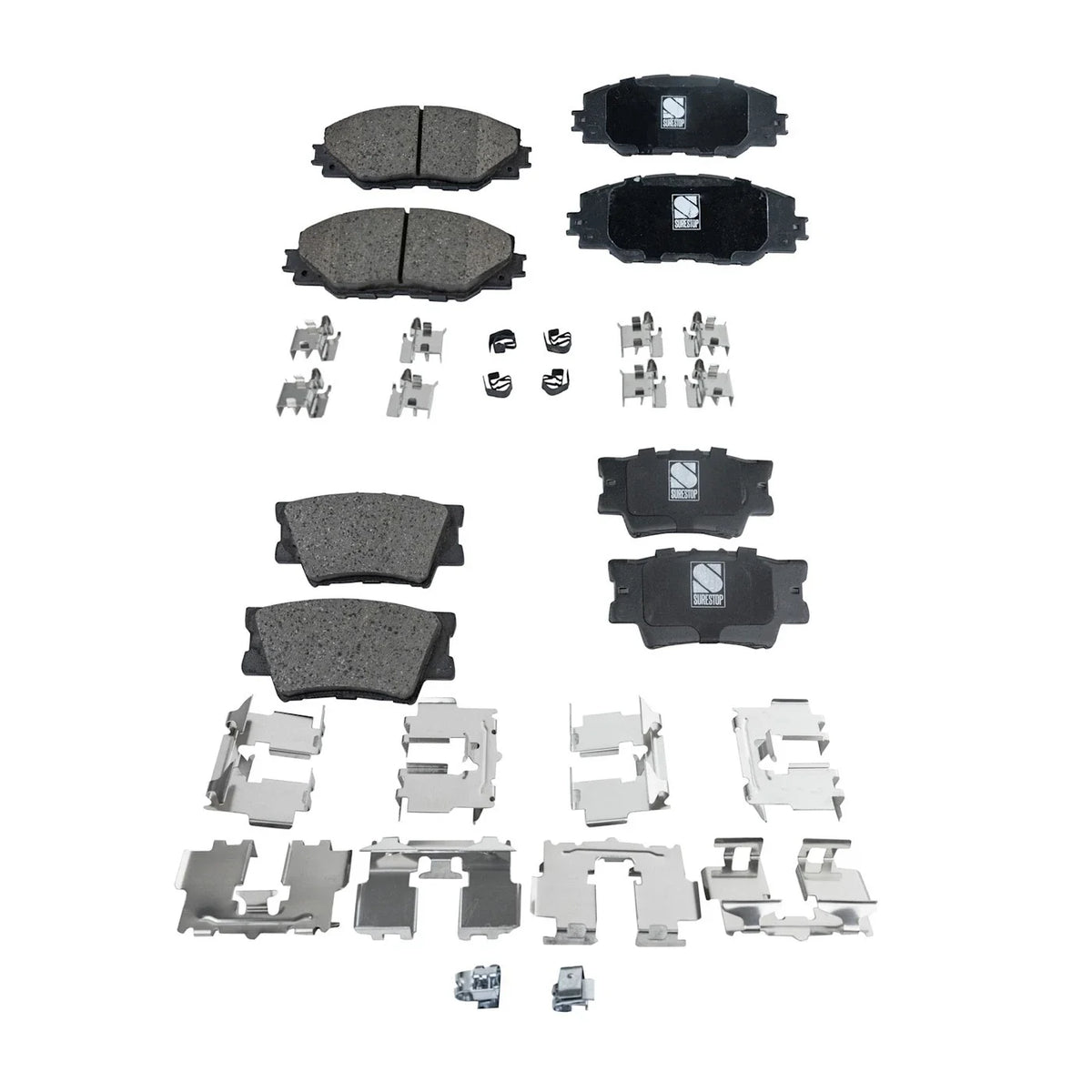 AWD Ceramic Brake Pad Set for Pontiac Vibe GT 2009-2010