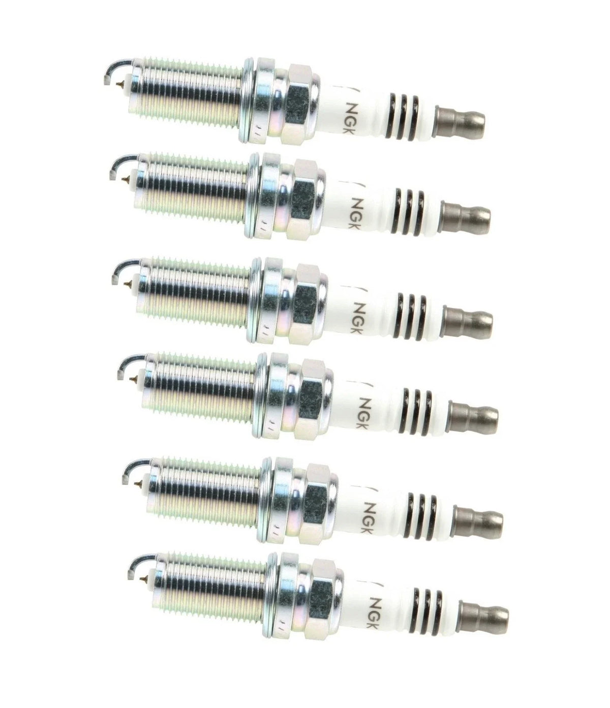 Set of 6 OEM Iridium IX LFR5AIX-11 Spark Plugs for Nissan 350Z (2003–2009)