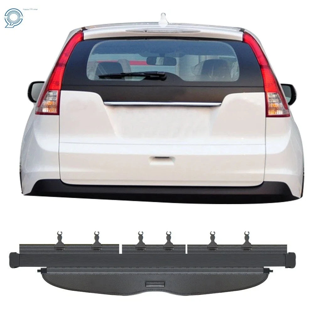 Cargo Cover for Honda CR-V (2007–2011) Black Rear Trunk Shade