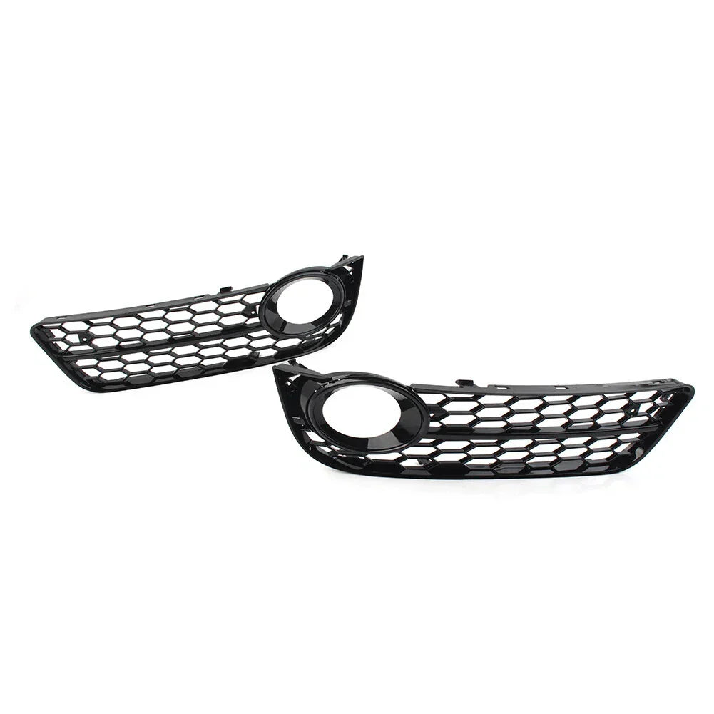 Fog Light Grille Covers for Audi A5 2008-2011 - Honeycomb Mesh