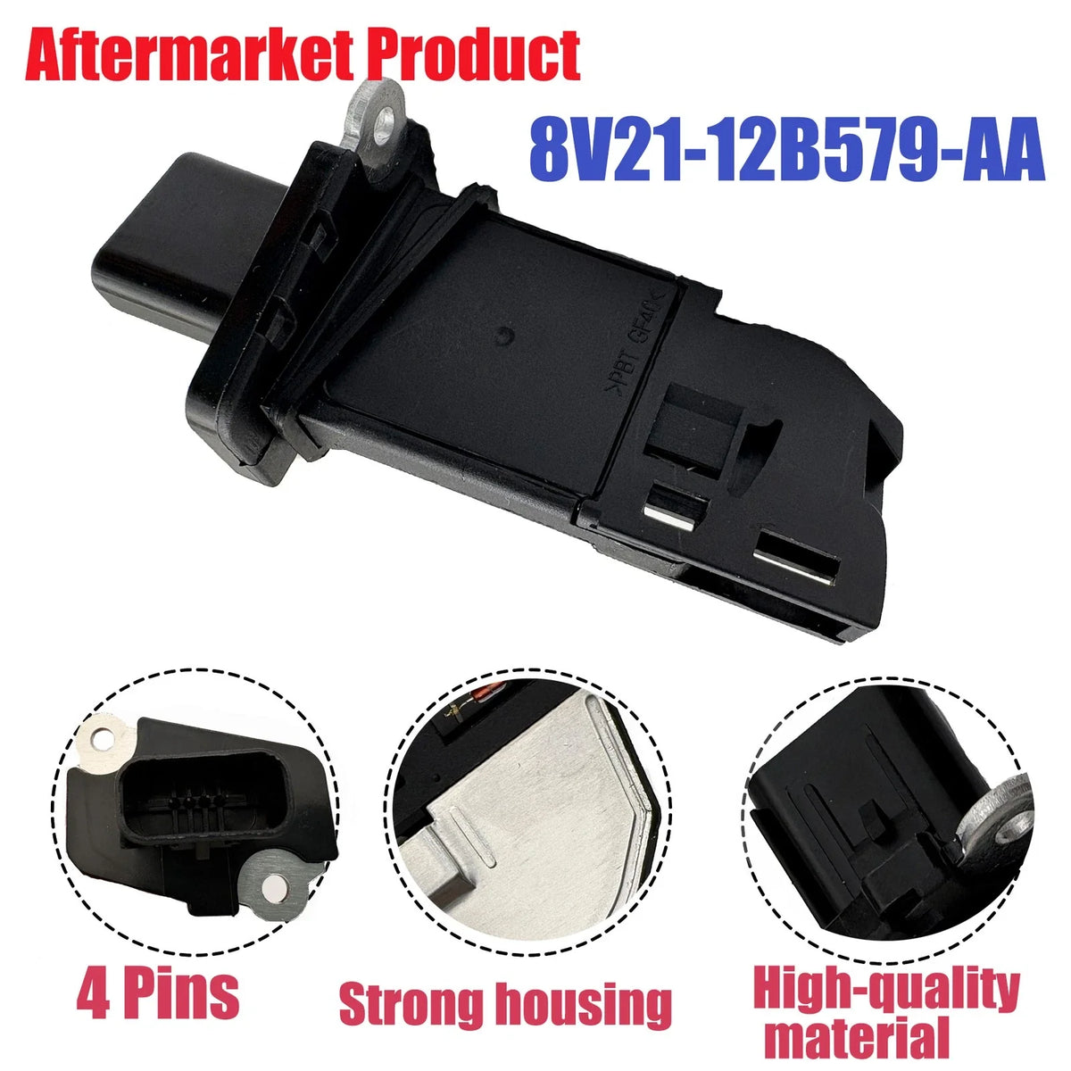Mass Air Flow Sensor for Lincoln, Ford Edge, Land Rover 2012-2023