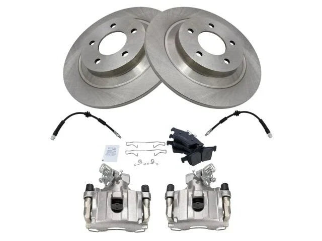 Rear Brake Pad Rotor Caliper Set for Mazda 5 (2007–2008) JF634JZ