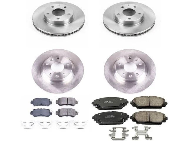 Front and Rear Brake Pad and Rotor Kit for Mazda CX-3 (2016–2018) GF432SN