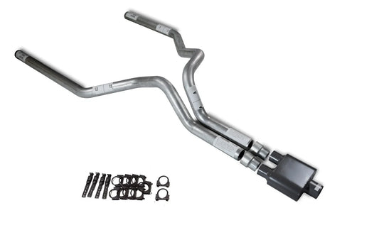 3" Dual Exhaust Kit with 1 Chamber Muffler for Dodge Ram 1500 (1994–2003)