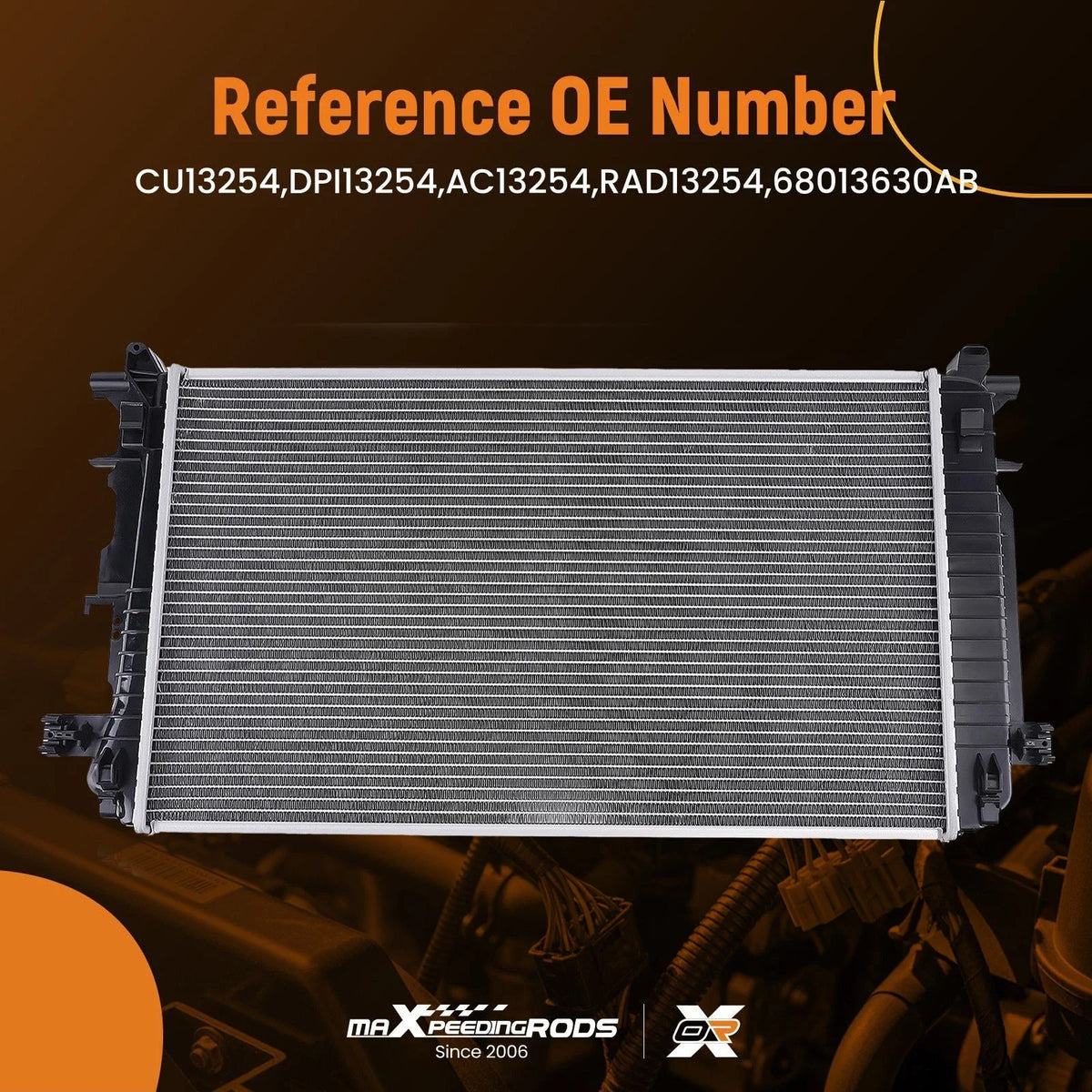 Radiator Assembly for Dodge Sprinter 2500/3500 (2007–2009) 9065001402