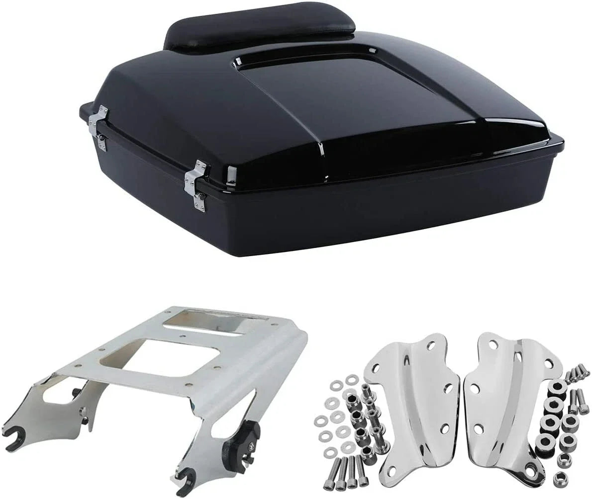 4 Point Docking Kit with Trunk Backrest for Harley Touring (2009-2013)