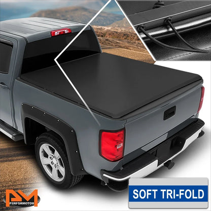 Tri-Fold Vinyl Tonneau Cover for 2020–2023 Jeep Gladiator