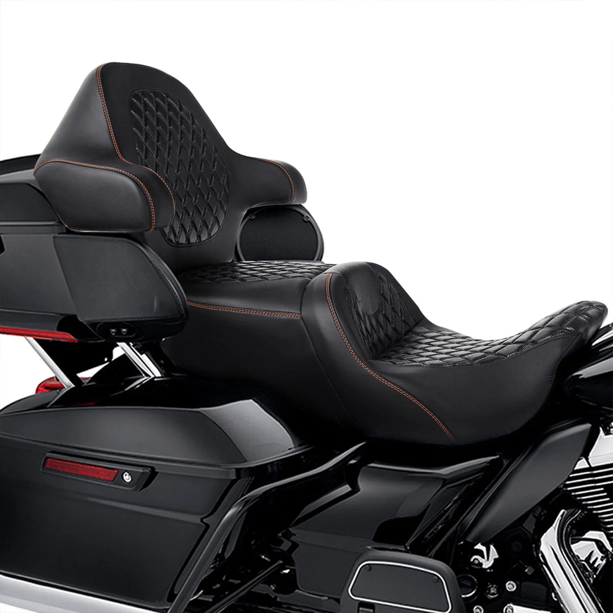 Backrest Seat for Electra Glide by Harley (2014-2023)