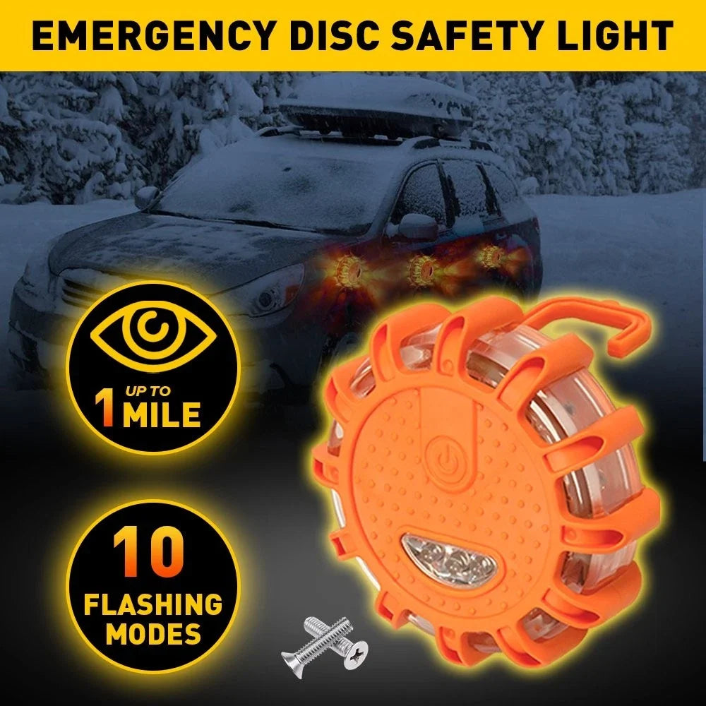 LED Magnetic Light Car Beacon for Universal Use (Emergency Hazard Strobe)