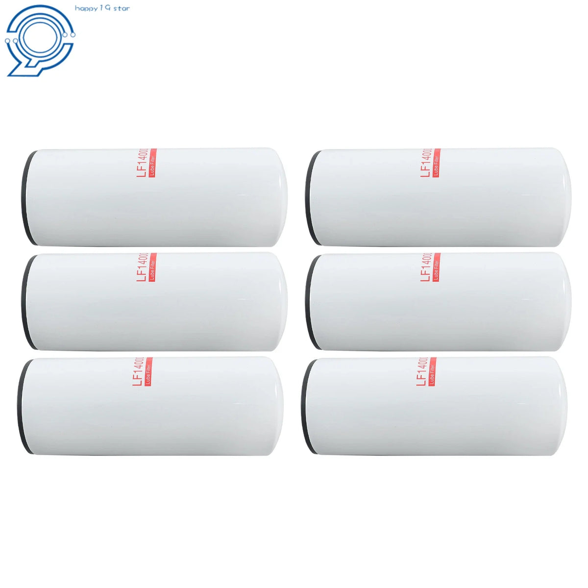 LF14000NN Oil Filter Set of 6 for Cummins ISX (2007–2019)