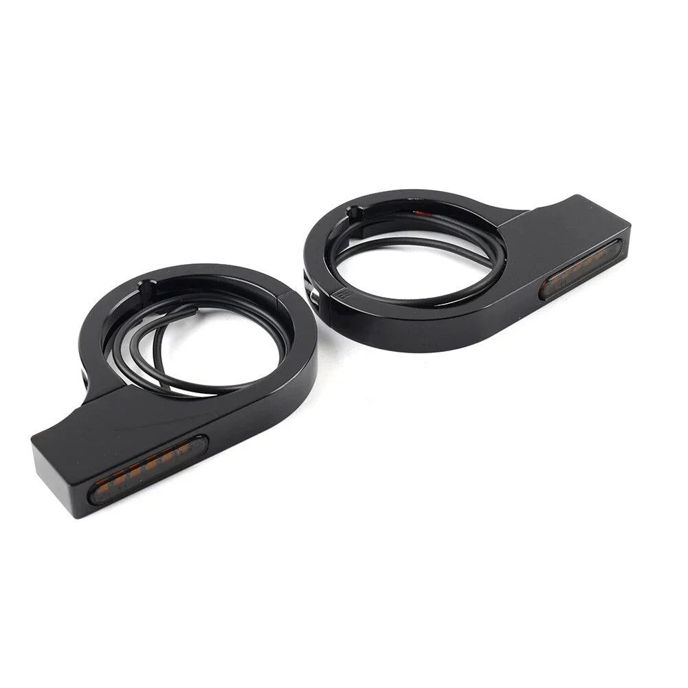 LED Amber Turn Signal Indicator Light for Dyna/Touring Harley 2014-2023