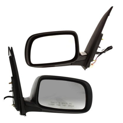 Folding Power Side View Mirrors for 2008-2009 Toyota Prius - Set of 2