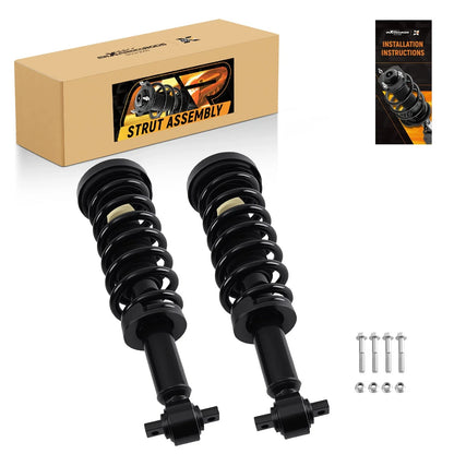 Pair of Front Struts w/ Coil Springs for 2014 Ford F-150