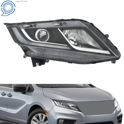 LED DRL Halogen Headlight Assembly Right Side for Honda Odyssey 2018-2020