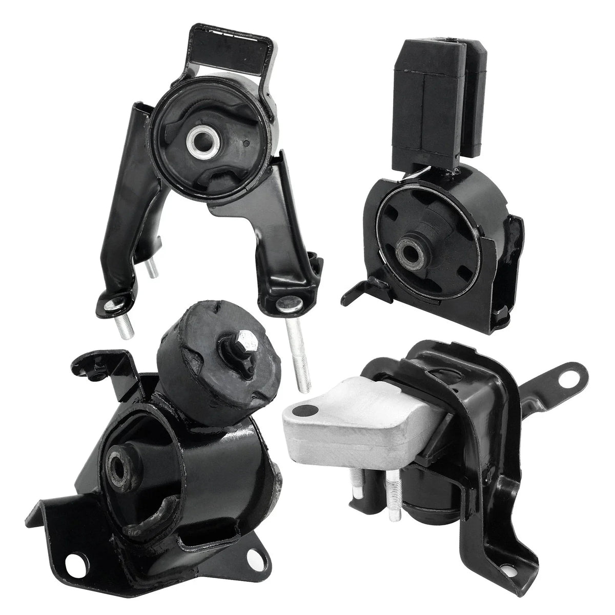 Set of 4 Engine Motor & Trans Mounts for Toyota Corolla Matrix Pontiac Vibe (2003–2008)