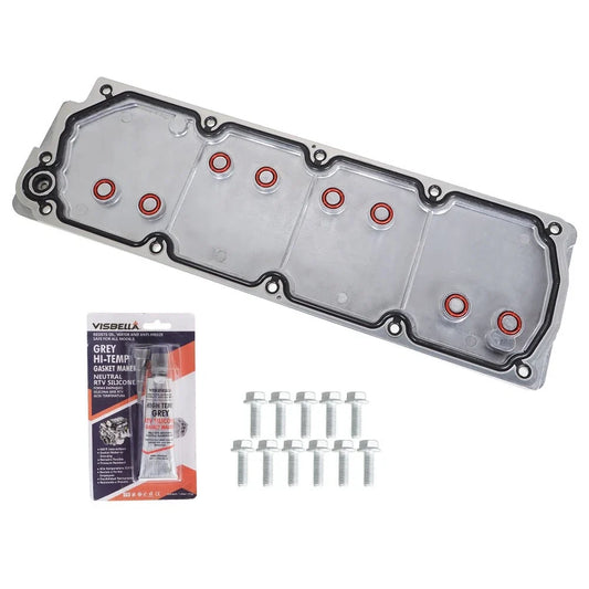 Engine Valley Cover Kit for LS2/LS3/LS7 (2005–2015) 12598832, 12610141, w/ Gasket & Bolts