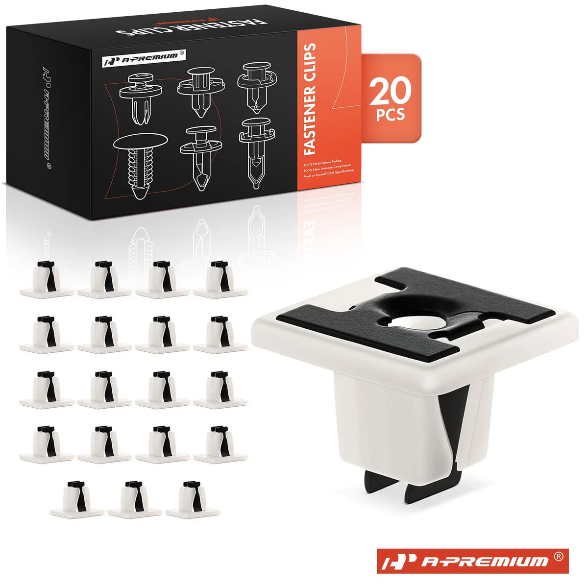 20Pcs Tailgate Lower Trim Panel Grommet Clip for Honda