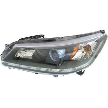 Driver Side Headlight for Honda Accord (2014–2015) Halogen CAPA