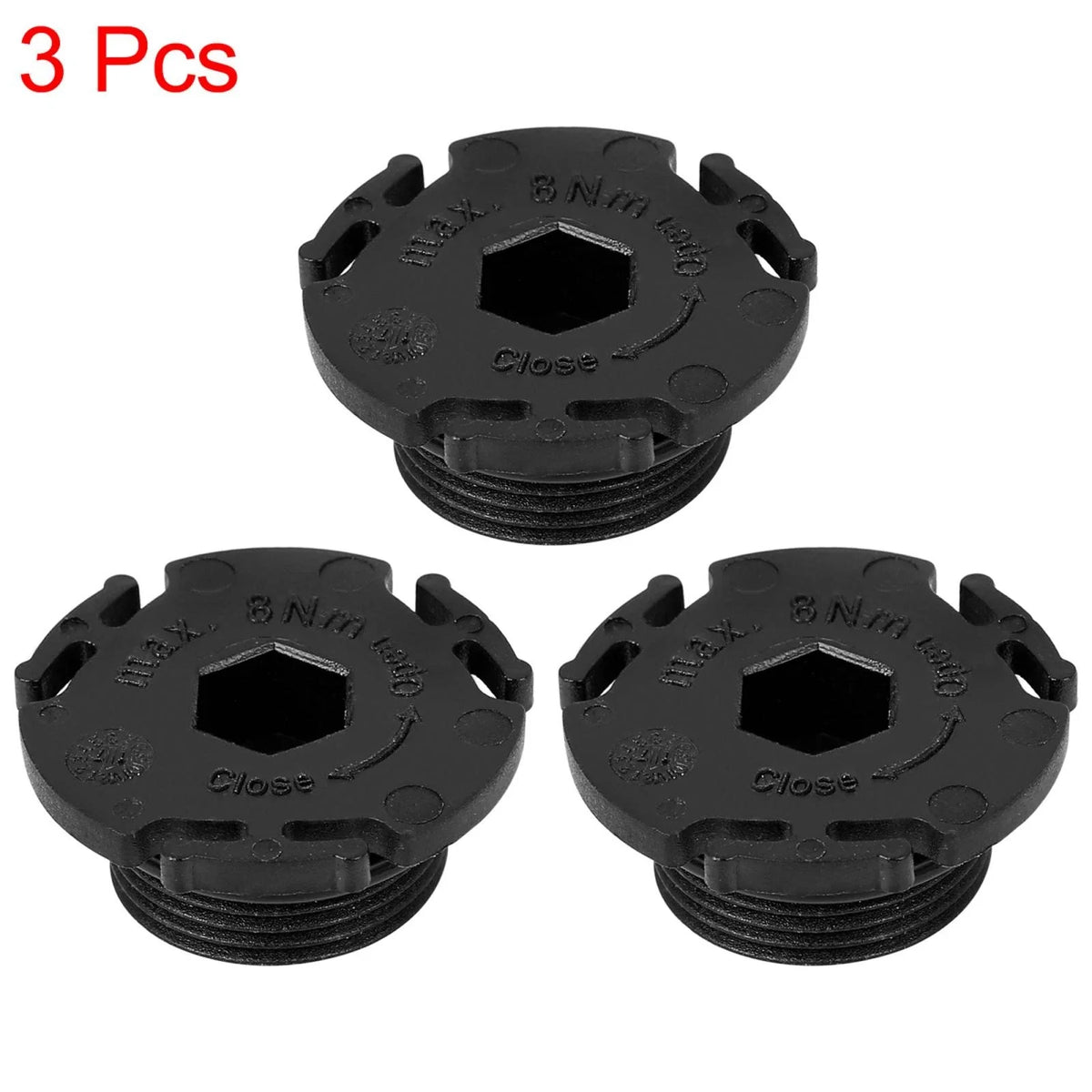 3pcs Engine Oil Drain Plug for BMW 320i E84 E89 F07N F10 F11 (2007–2019) 11137605018 752374607674