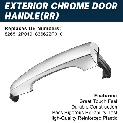 Exterior Door Handle RH for 2011-2013 Kia Sorento Passenger
