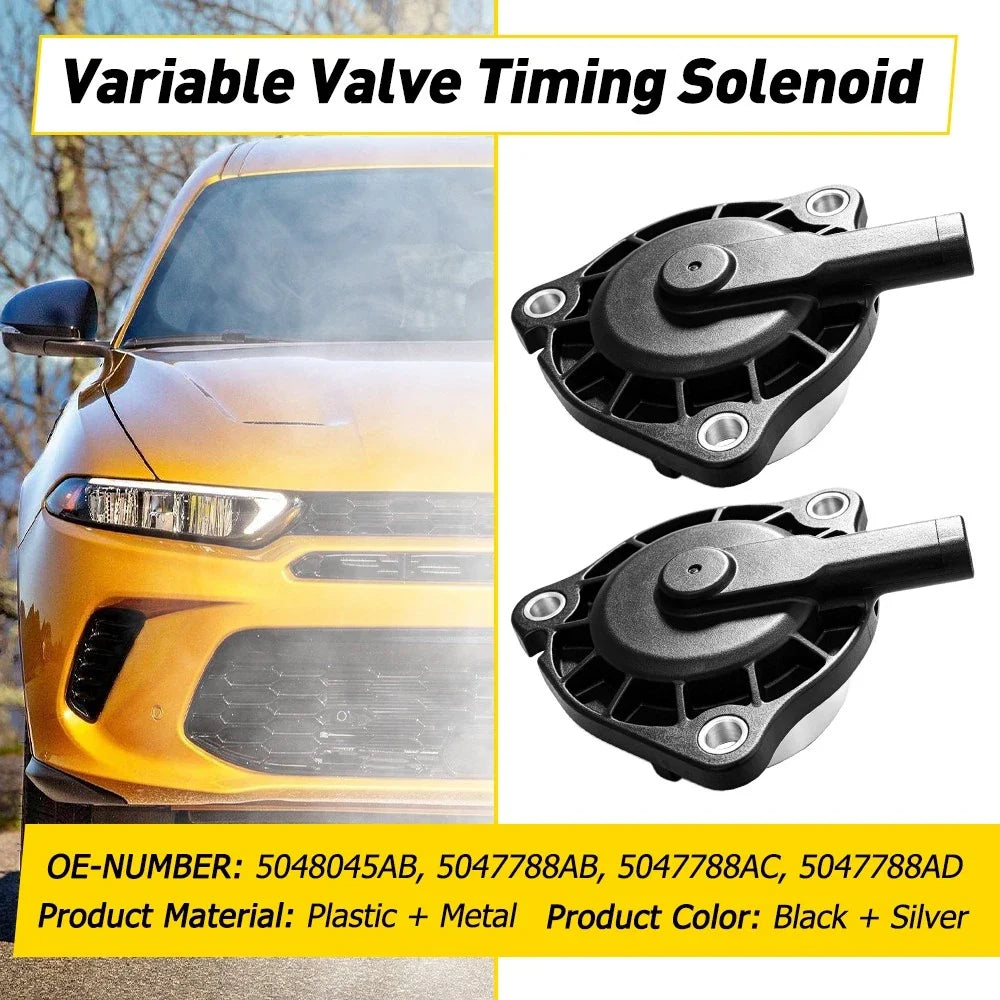 VVT Solenoid Camshaft Phaser 2-Pack for Chrysler Pacifica 2017-2026