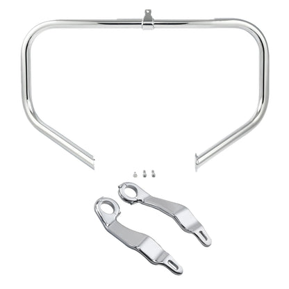 Engine Guard Bar with Fairing Support Bracket for Harley Touring 2015-2023