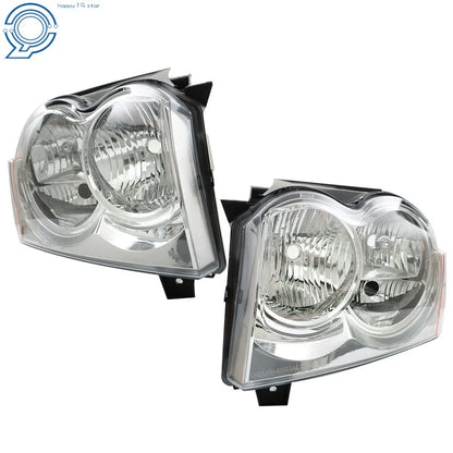 Headlight Assembly for Grand Cherokee (2005–2007) Halogen, Driver & Passenger