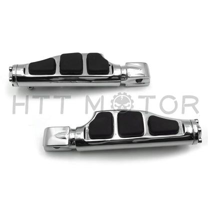 Flat Wing Chrome Footpegs for Yamaha XV250 V-Star 250 (2008-2017)