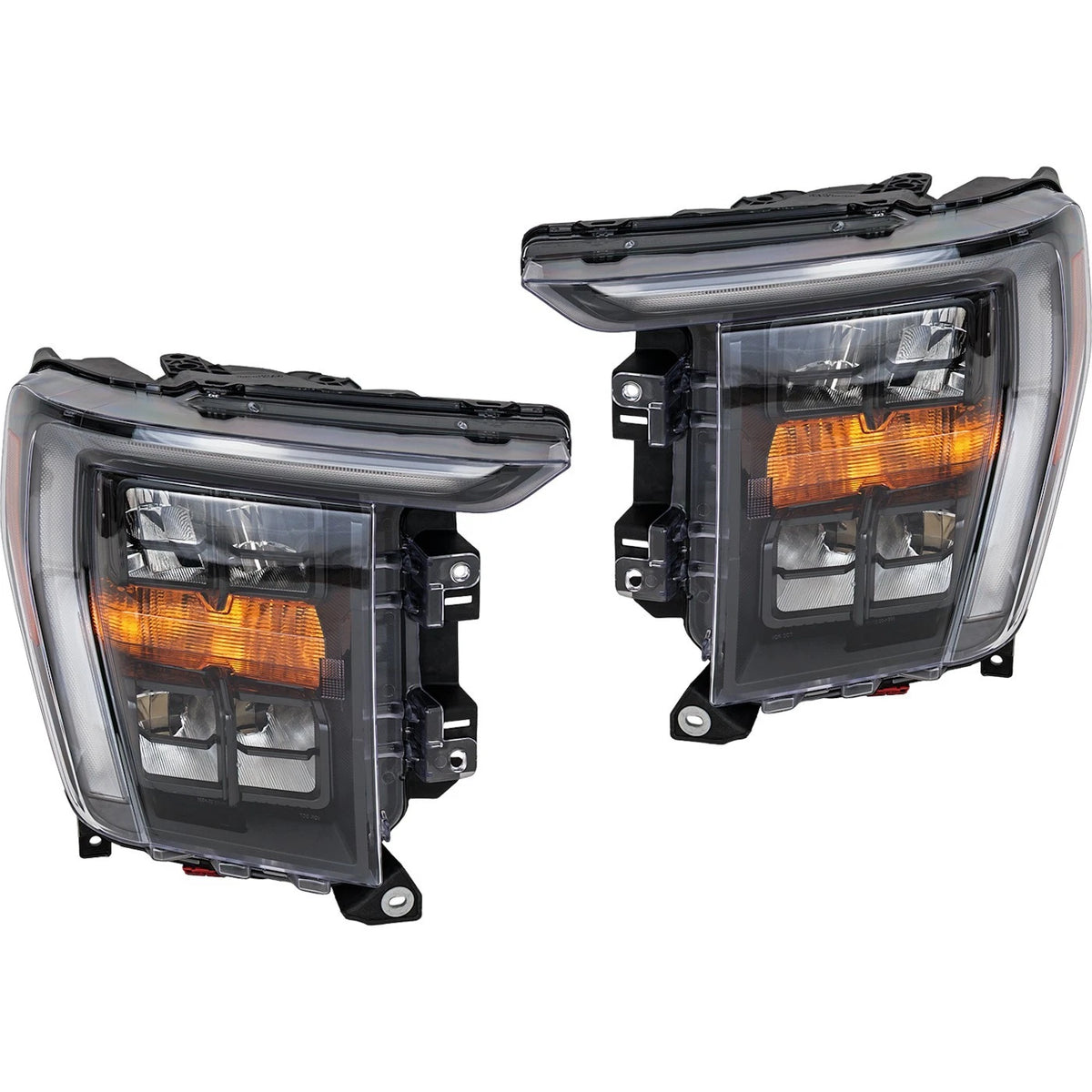 Headlights Set of 2 for Ford F150 Left Right