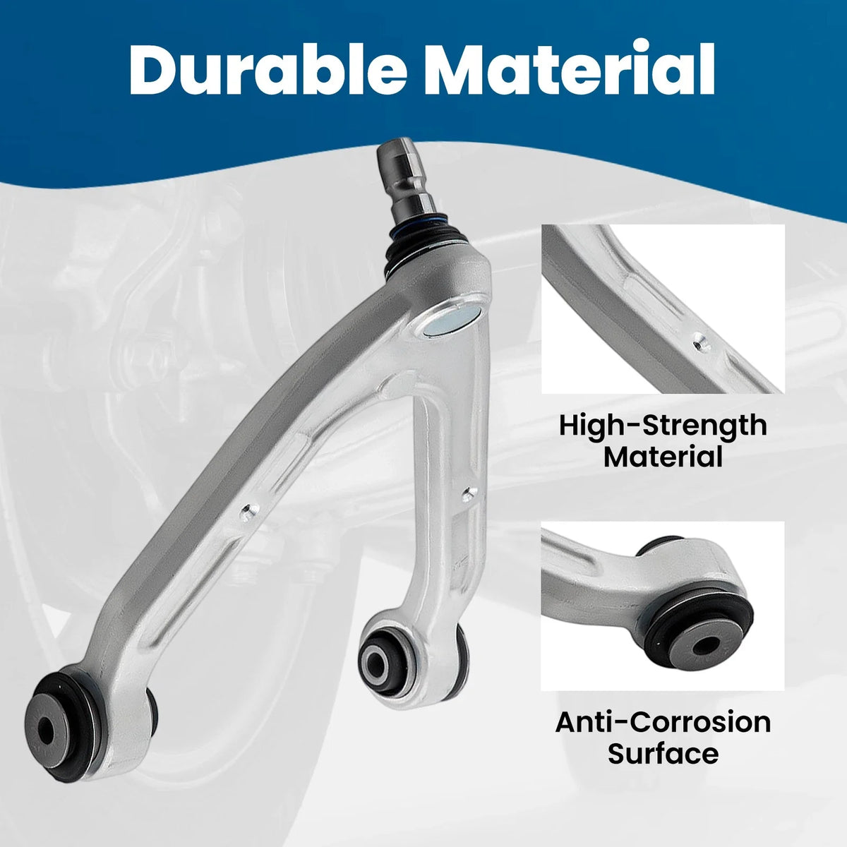8x Front Control Arms Ball Joint for Hummer H3 (2006–2010)