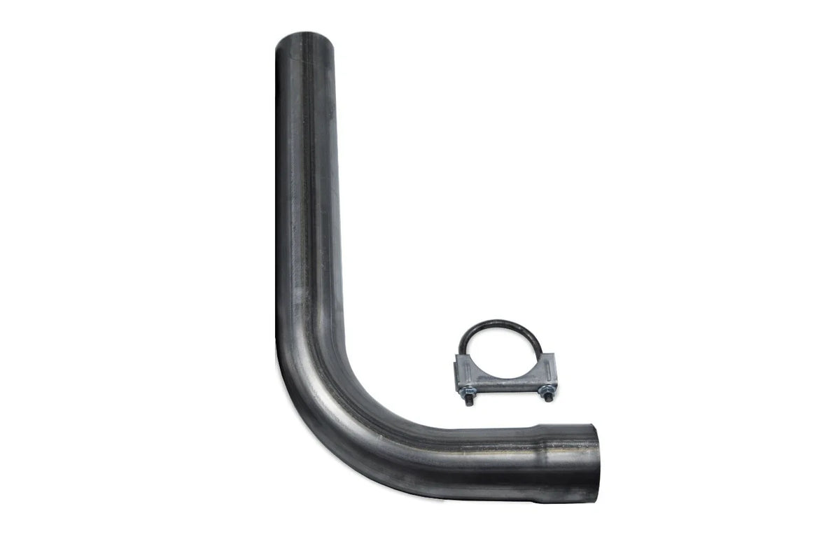 3 Inch Mandrel Bend Aluminized Steel Exhaust Pipe 90 Degree