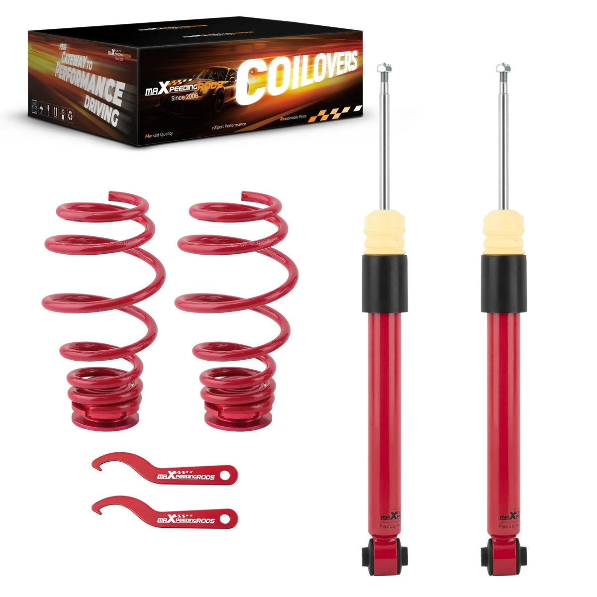 Coilovers for VW MK5/MK6 Rabbit/Jetta/GTI/R32 & Audi A3 (2003–2014)