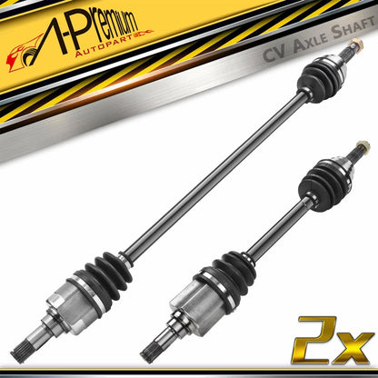 2X Front CV Axle Assembly for Ford Festiva (1988–1993) Manual Trans